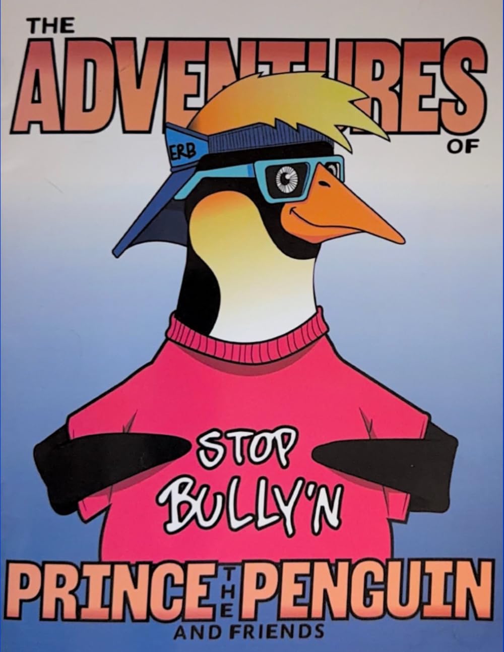 Prince the Penguin and Friends Stop Bullying coloring book cover